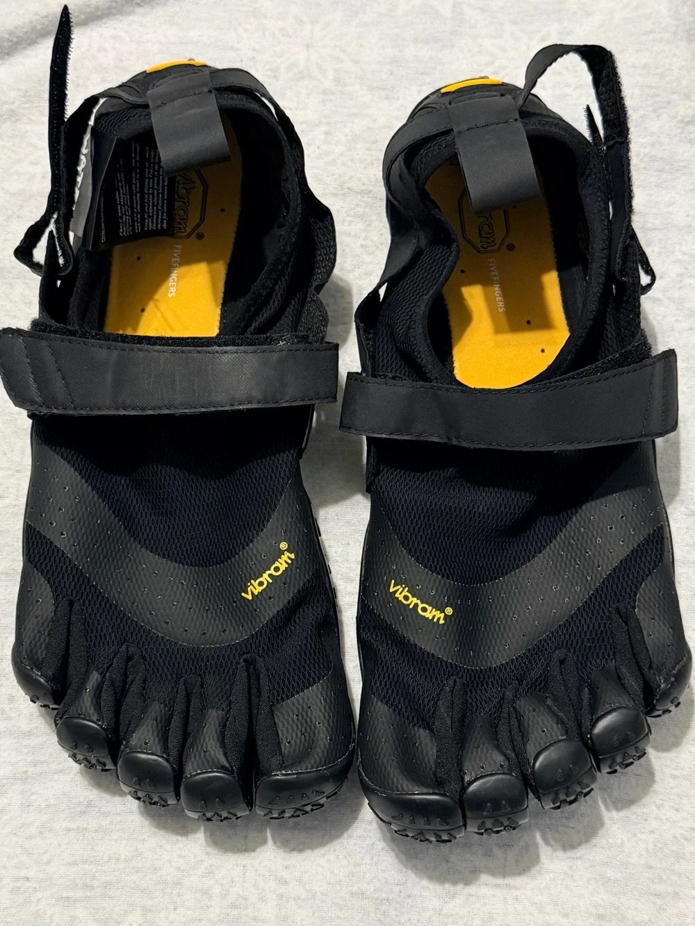 Vibram FiveFingers V-Aqua Water Shoes Black Barefoot Men’s US 12 - 12.5, 47 EUC